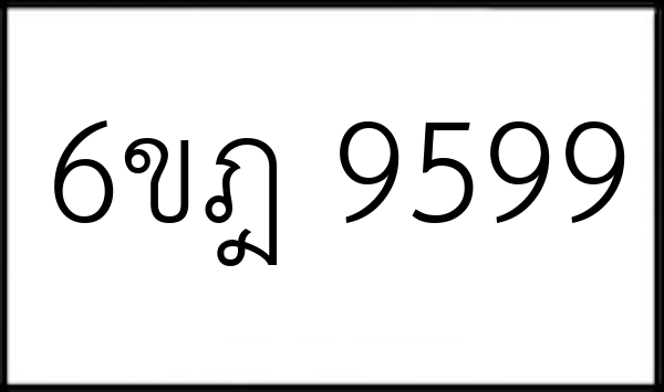 6ขฎ 9599